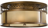 Light Indoor Flush Mount - FM337ASTB - Murray Feiss Lighting