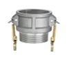 Aluminum Part B Female Coupler x Male NPT -- AL-B050 - Image