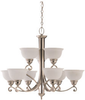 31192-962 Mid. Chandeliers-Glass Up - 754057 - Capital Lighting, Inc.