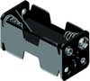 Battery Holder, 4Aa, Snap-On; Battery Sizes Accepted Keystone - 31C0581 - Newark, An Avnet Company