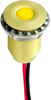 Led Panel Indicator, Yellow, 10Mm, 12Vdc Rohs Compliant Apem - 65AH9346 - Newark, An Avnet Company