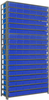 Open Shelving, 13Shelves, 108Bins, Blue; Shelving Unit Type Quantum Storage - 44AC8844 - Newark, An Avnet Company