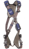 DBI-SALA ExoFit NEX Grey XL Cross-Over Shoulder, Back, Leg Padding Body Harness - Polyester Webbing - 648250-16479 - 648250-16479 - R. S. Hughes Company, Inc.