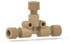 Tee Assembly PEEK for 1/8