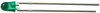 Led, 3Mm, Green, 8Mcd, 565Nm; Led Color Vcc (Visual Communications Company) - 05C1492 - Newark, An Avnet Company