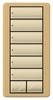 Master Control Switch - RKD-H6BRL-GS-E - Lutron Electronics Co., Inc.