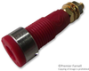 Socket, Safety, 2Mm, M3, Red, Pkni; Gender Hirschmann Test And Measurement - 20T9445 - Newark, An Avnet Company