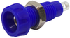 Banana Jack, Rca/phono, 10A Solder, Blue; Gender Deltron Components - 45M6891 - Newark, An Avnet Company