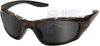 ERB 8200 Polarized Safety Glasses with Brown Frame and Smoke - 17913 - Safety Glasses USA