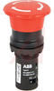 Emergency Stop Pushbutton, Non-Illuminated, 1 NO + 1 NC, Twist release, 40mm - 70094229 - Allied Electronics, Inc.