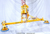 Four Pad Air Powered Lifter with Powered Tilt -- AT100M4-86-2/44FP - Image