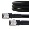 Fire Rated Low PIM N Male to N Male Cable SPF-500 Coax in 48 Inch Using Times Microwave Parts and RoHS - FMCA2044-48 - Fairview Microwave Inc.