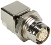 Sensor Connector, M12, Rcpt, 4Pos, Panel; Product Range Harting - 50AC4234 - Newark, An Avnet Company
