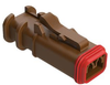 Automotive Housing, Plug, 2Pos, Brown Rohs Compliant Amphenol Sine/tuchel - 69AH6680 - Newark, An Avnet Company