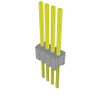 Headers, Male Pins - 612-MTMS-104-55-G-S-300-ND - DigiKey