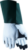 Red Steer 240 Black/Green/White Small Grain Goatskin Leather/Nylon Full Fingered Work & General Purpose Gloves - Uncoated - 046065-24001 - 046065-24001 - R. S. Hughes Company, Inc.