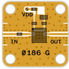 Low Noise Amplifier Evaluation Block -- XM-A4U8-0404D