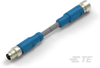 M8/M12 Cable Assemblies - 1SET311574R0000 - TE Connectivity