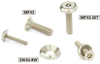 Flat Head Bolts with Hexalobular Socket (with Pin) -- SRFXS-M3-10 - Image