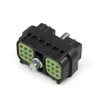 Aptiv 15492546 Metri-Pack 150 Series Sealed Electric Header, 18 Contacts -- 38219 - Image