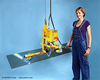 Two Pad Air Powered Air Balancer Vacuum Lifter with Powered Tilter - ABT25M2-48 - ANVER Corporation
