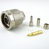 N Male (Plug) Connector For RG316, RG174 Cable, Clamp/Solder - SC9120 - Fairview Microwave Inc.