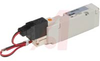 SOLENOID VALVE, 5 PORT, BASE MOUNT, 2 POSITION SNGL, 24VDC, L PLUG, RUBBER SEAL -- 70072029