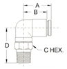 Push-in Tube Fitting - DQ69PS04X02 - Seal Plastics Inc.