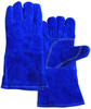 Chicago Protective Apparel Blue Split Cowhide Leather Welding Glove - CPA SA2-B -- CPA SA2-B - Image