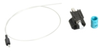 Pre-Polished Fiber Optic Connector, 10 Gig (OM3), 50-Micron Multimode, ST, Aqua, 10-Pack - PP-ST-50MM-10G - Visual Sound, Inc.