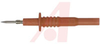 Probe, Test; 0.08 in.; Stainless Steel;20; Red; 4 mm Banana Plug; IEC Approved - 70188650 - Allied Electronics, Inc.