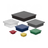 Square Tubing Plugs with Flat Top - SQ3K - MOCAP LLC