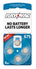 Mercury Free Hearing Aid Batteries Size 675 8-Pack -- L675ZA-8ZM - Image