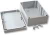 Enclosure, Watertight, Flat Lid, Pcb Box, 90 Mm, 160 Mm, 240 Mm, Pc (Polycarbonate), Grey Rohs Compliant Hammond - 43Y2428 - Newark, An Avnet Company