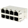 Modular/Ethernet Connector (RJ45) Jacks With Magnetics - WM10507-ND - DigiKey