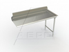 CDR Series, Stainless Steel NSF Listed Clean Dishtable - 3CD-R-72 - AERO Manufacturing Company
