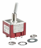 SWITCH TOGGLE DPDT 10A 125V - P2022/UC - NKK Switches