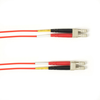 10m (32.8ft) LCLC RD OM1 MM Fiber Patch Cable INDR Zip OFNR -- FOCMR62-010M-LCLC-RD - Image