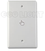 LED Touch Dimmer, 1 Gang Faceplate, 12-24V 8A -- LC-LF-8DIM