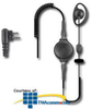 Pryme Radio Products Tactical Medium Duty Lapel Microphone.. - SPM-1203T - TelephoneStuff.com