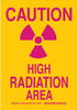 Radiation & Laser Sign - 124303 - Brady Corporation