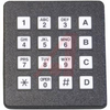 Keypad; 4 x 4 in.; Front Panel; 2.700 in.; 12 VDC; 100 Ohms (Max.); Black - 70217216 - Allied Electronics, Inc.
