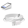 Square Terminal Charging Cable - USB-A to USB-C Power Cord by AGOZ -- AG-UAC_SQR-GBSC - Image