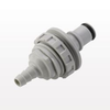 NS4 Series Coupling Insert, Shutoff Polypropylene, Panel Mount Hose Barb - NS4D42004 - Qosina Corp.