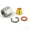 SMA Male Connector Solder (Without Contact) Attachment for RG402, RG402 Tinned, .141 SR Cable - SC3044 - Fairview Microwave Inc.