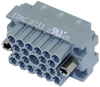 Rack & Panel Connector, Receptacle, 20 Position; Product Range Edac - 59K0486 - Newark, An Avnet Company