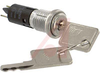 Switch, Keylock; Miniature; SPST; 250VAC; 2A; Keypull POS 1; Quick Connect -- 70128697