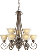 2214-09-17 Mid. Chandeliers-Glass Up - 787497 - Capital Lighting, Inc.