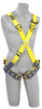 DBI-SALA Delta Yellow Universal Cross-Over Body Harness - Polyester Webbing - 648250-16158 - 648250-16158 - R. S. Hughes Company, Inc.