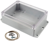 Small Enclosure, Pc, White/clear; Enclosure Type Hammond - 29AH0276 - Newark, An Avnet Company